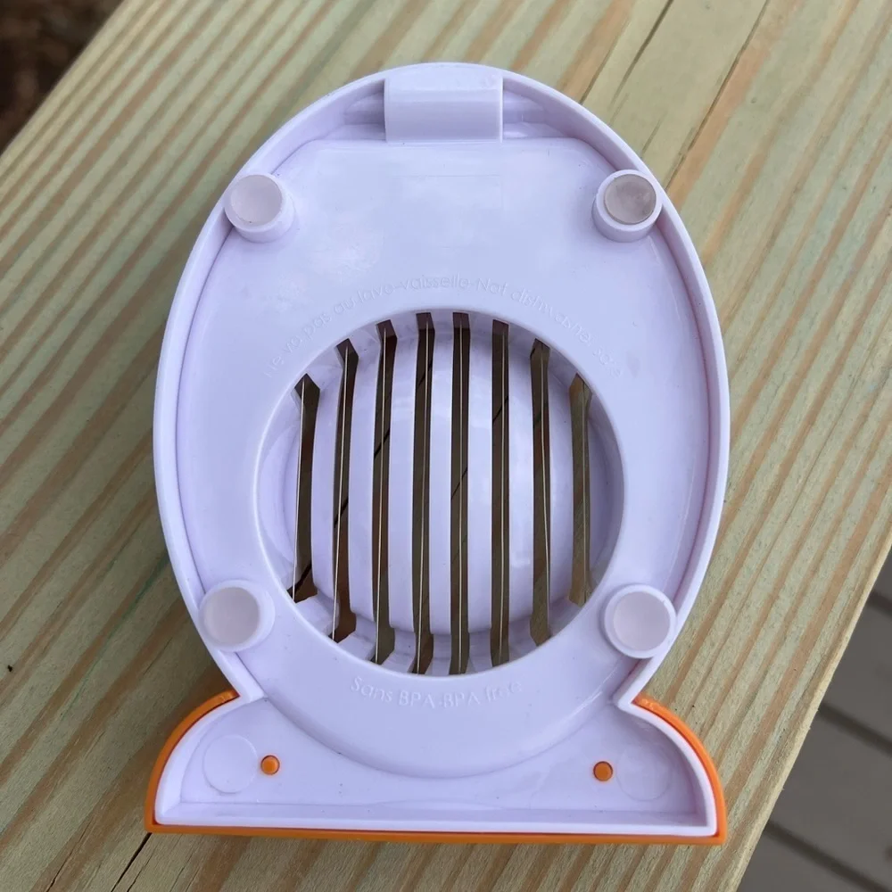 Penguin Egg Slicer BPA-Free Kitchen Gadget| Hard-Boiled Egg Cutter Kitchen Tool